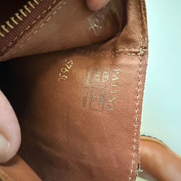 NWOB Portland Leather Patina Women's Tan Ankle Boots size 11 - Picture 9 of 9